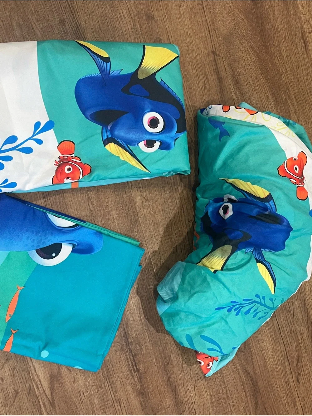 Disney Finding Dory Blue Aqua Kids Bedding Sheet Set